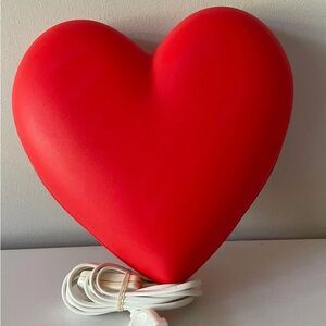 HJÄRTA. IKEA  Red Heart Shaped Wall Light ❤️